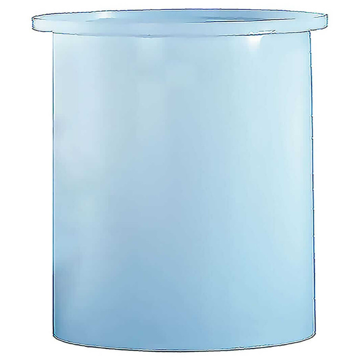 Chem-Tainer 500 Gallon PP Cylindrical Open Top Tank
