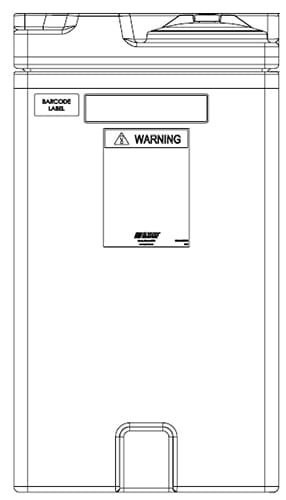 Snyder Industries 80 Gallon ASTM XLPE Black Square Double Wall Tank