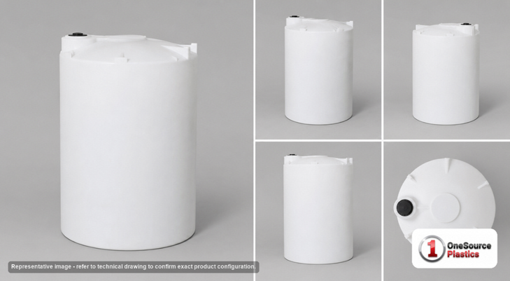 Snyder Industries 200 Gallon Heavy Duty Vertical Storage Tank