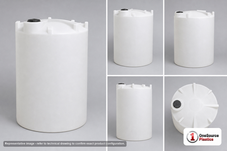 Snyder Industries 290 Gallon Heavy Duty Vertical Storage Tank
