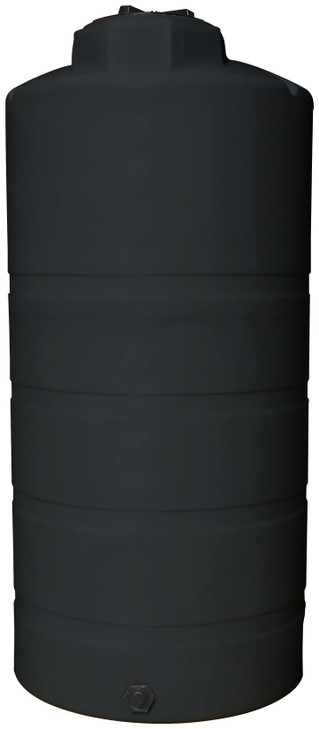 Norwesco 850 Gallon Black Vertical Storage Tank