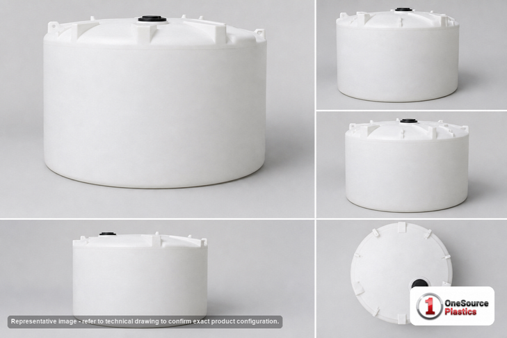 Snyder Industries 5400 Gallon Heavy Duty Vertical Storage Tank