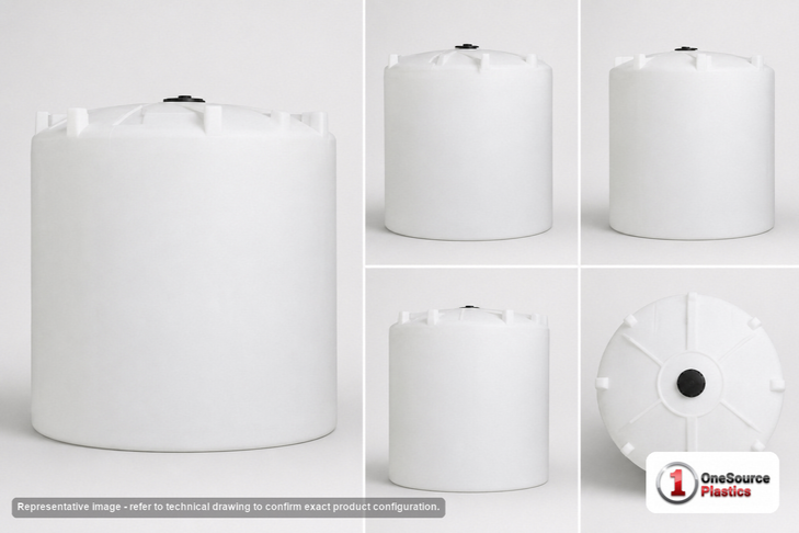 Snyder Industries 2500 Gallon Heavy Duty Vertical Storage Tank