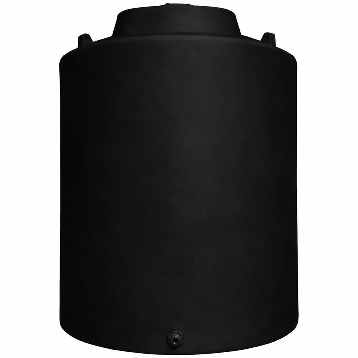 Norwesco 10000 Gallon Black Vertical Storage Tank