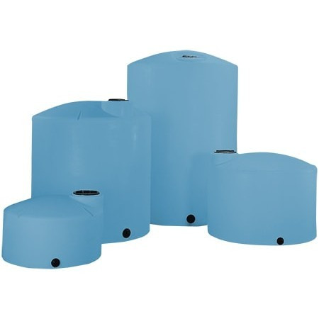Norwesco 4995 Gallon Light Blue Heavy Duty Vertical Storage Tank
