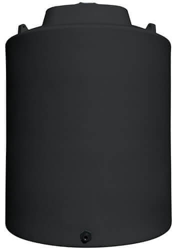 Norwesco 9000 Gallon Black Vertical Storage Tank