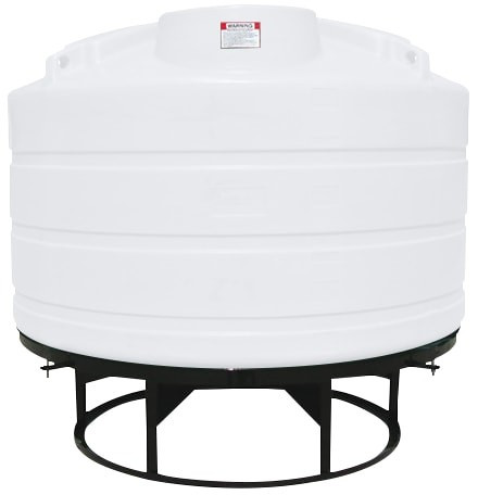 Enduraplas 1200 Gallon White Cone Bottom Tank
