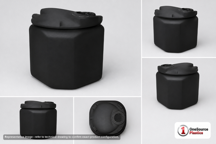 Snyder Industries 1500 Gallon ASTM Black Double Wall Tank