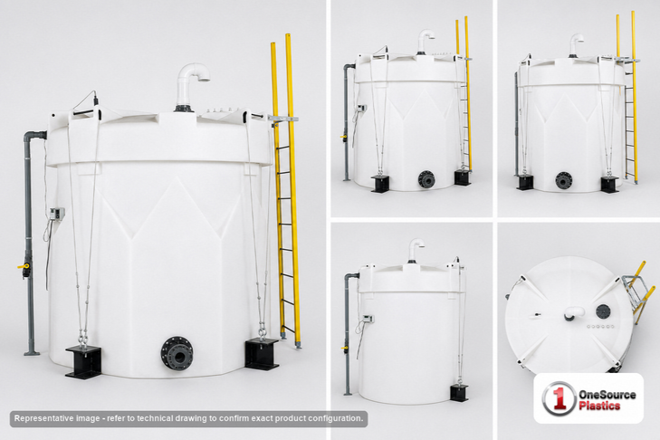 Snyder Industries 12500 Gallon Sulfuric Acid Double Wall Tank