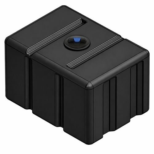 Norwesco 200 Gallon Black Loaf Tank