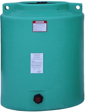 Enduraplas 210 Gallon Green Vertical Storage Tank