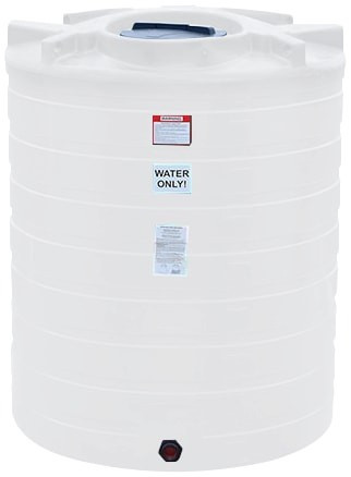 Enduraplas 870 Gallon White Vertical Storage Tank