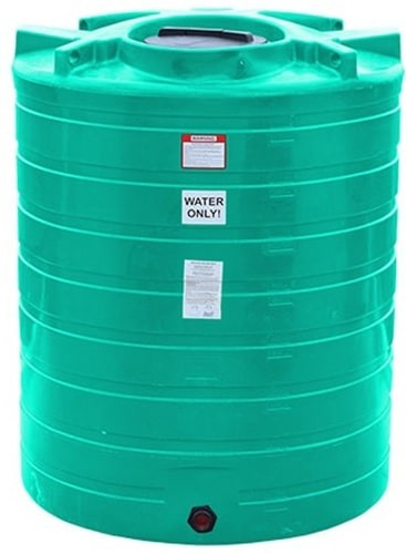 Enduraplas 870 Gallon Green Vertical Storage Tank