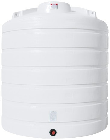 Enduraplas 5050 Gallon White Vertical Storage Tank