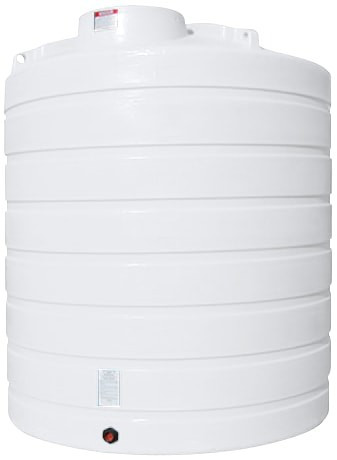 Enduraplas 2500 Gallon White Vertical Storage Tank