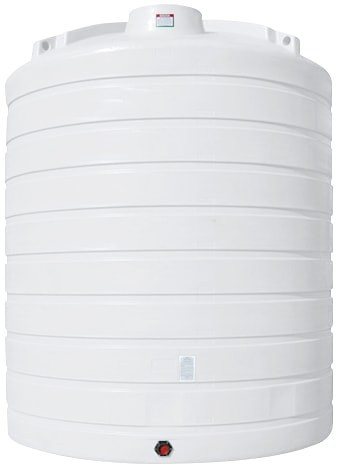 Enduraplas 10000 Gallon White Vertical Storage Tank