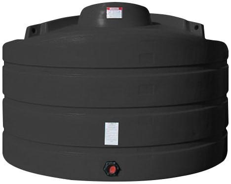 Enduraplas 2020 Gallon Black Vertical Storage Tank