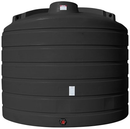 Enduraplas 7011 Gallon Black Vertical Storage Tank