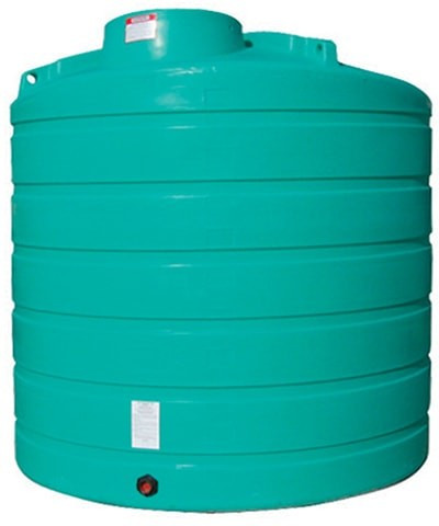 Enduraplas 2000 Gallon Green Vertical Storage Tank