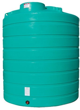 Enduraplas 2500 Gallon Green Vertical Storage Tank
