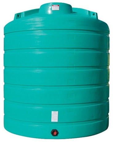 Enduraplas 3100 Gallon Green Vertical Storage Tank