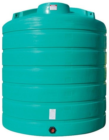 Enduraplas 4000 Gallon Green Vertical Storage Tank