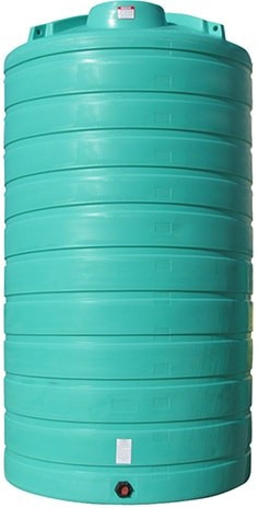 Enduraplas 5200 Gallon Green Vertical Storage Tank