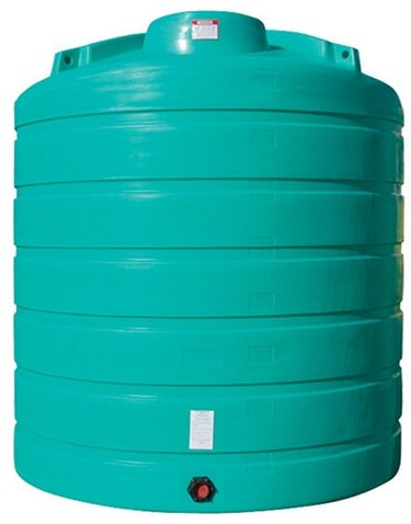Enduraplas 5050 Gallon Green Vertical Storage Tank