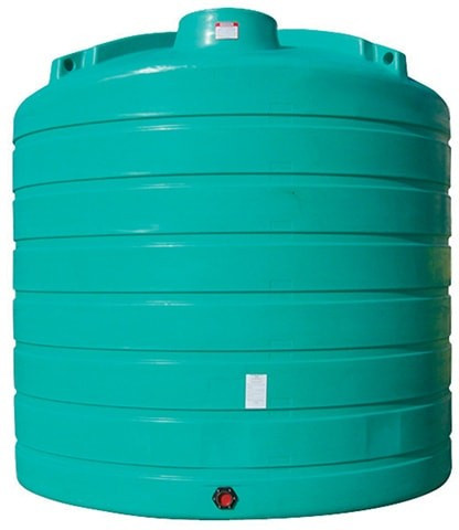 Enduraplas 8000 Gallon Green Vertical Storage Tank