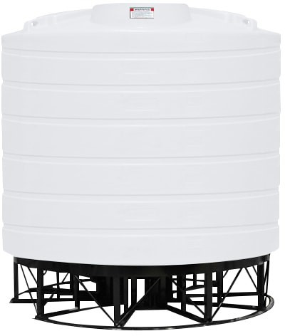 Enduraplas 4000 Gallon White Cone Bottom Tank