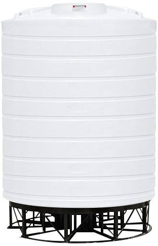 Enduraplas 6000 Gallon White Cone Bottom Tank