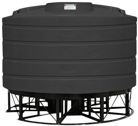 Enduraplas 2520 Gallon Black Cone Bottom Tank