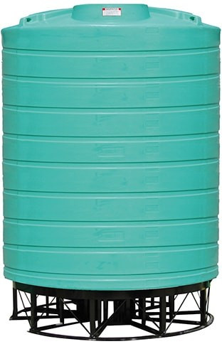 Enduraplas 6000 Gallon Green Cone Bottom Tank