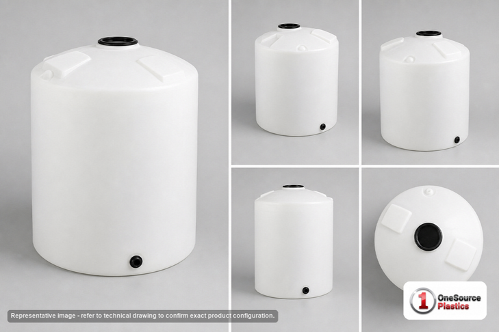 Chem-Tainer 1500 Gallon Vertical Storage Tank