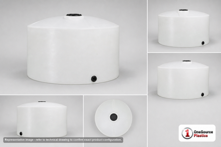 Chem-Tainer 1700 Gallon Vertical Storage Tank