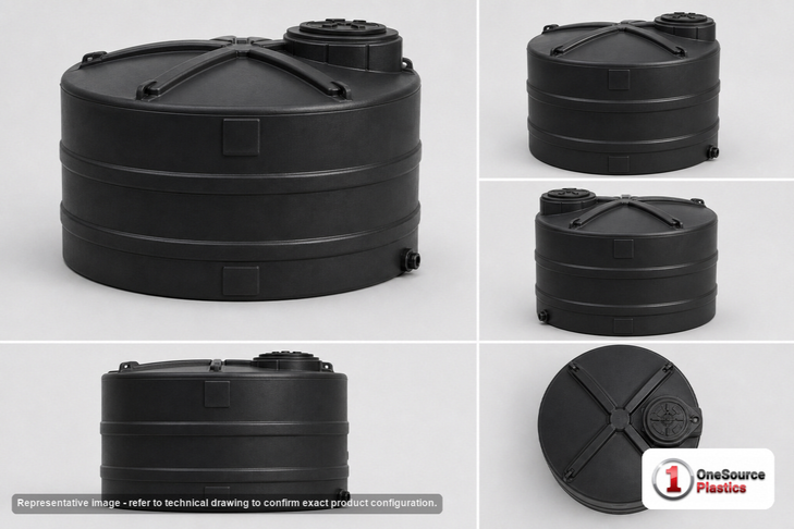 Snyder Industries 1200 Gallon Vertical Storage Tank