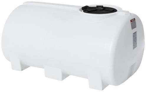 Enduraplas 400 Gallon White Horizontal Leg Tank