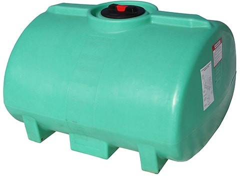 Enduraplas 100 Gallon Green Horizontal Leg Tank