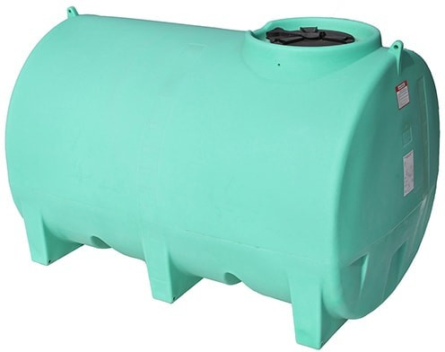 Enduraplas 1100 Gallon Green Horizontal Leg Tank