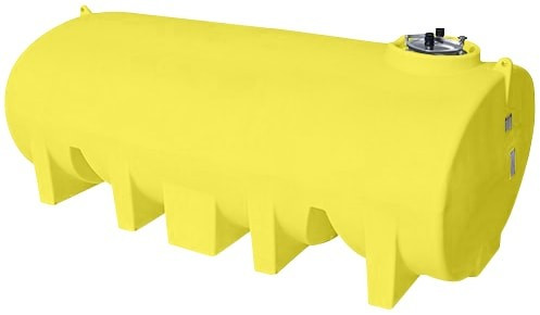 Enduraplas 3500 Gallon Yellow Horizontal Leg Tank