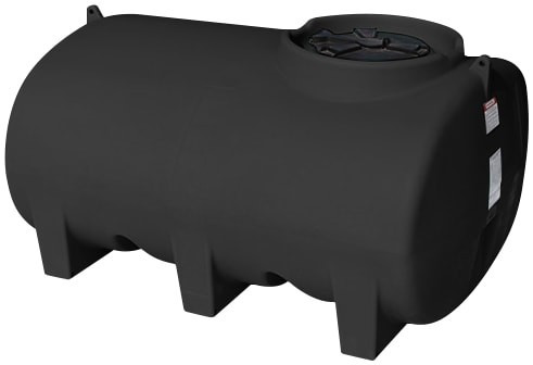Enduraplas 550 Gallon Black Horizontal Leg Tank