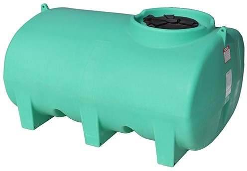 Enduraplas 550 Gallon Green Horizontal Leg Tank