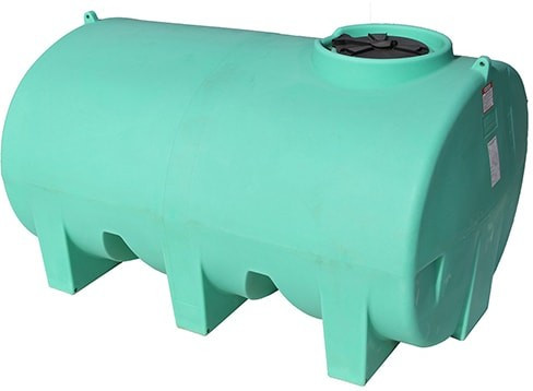 Enduraplas 1200 Gallon Green Horizontal Leg Tank