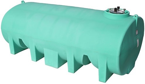 Enduraplas 3500 Gallon Green Horizontal Leg Tank