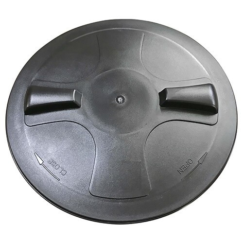 Norwesco 16 Inch Non-Vented Lid with Collar