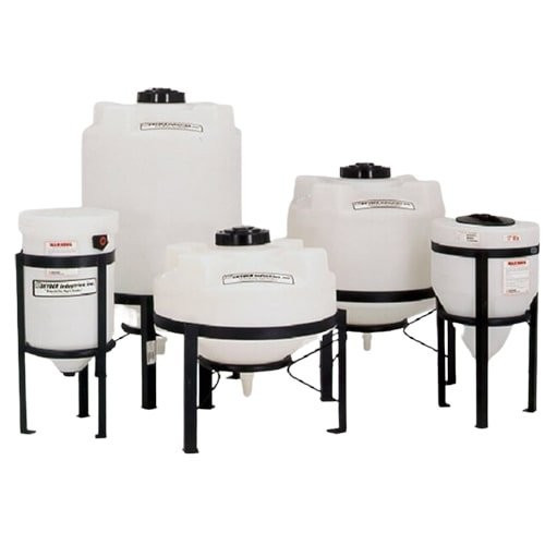 Snyder Industries 150 Gallon Heavy Duty Cone Bottom Mixing Tank