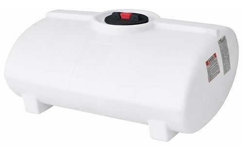 Enduraplas 100 Gallon White Horizontal Sump Bottom Leg Tank