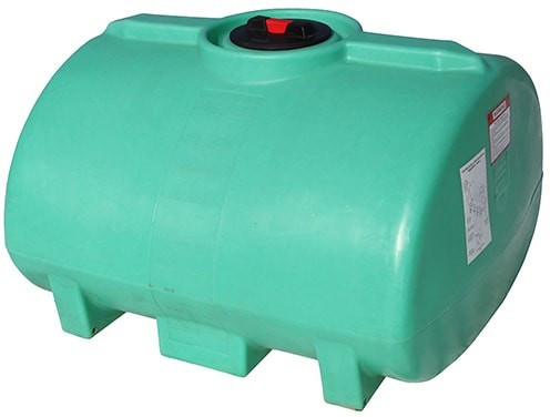 Enduraplas 150 Gallon Green Horizontal Sump Bottom Leg Tank
