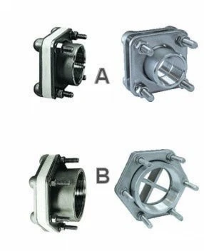 Snyder Industries 1 Inch DBL Flanged PP Bolted Fitting with S.S. Bolts (VITON Gasket)