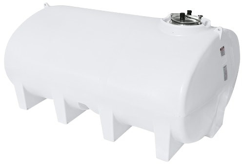 Enduraplas 2800 Gallon White Horizontal Sump Bottom Leg Tank